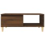 Mesa de centro madera contrachapada marrón roble 90x50x36,5 cm de vidaXL, Mesas de centro - Ref: Foro24-821051, Precio: 45,94...