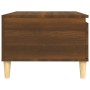 Mesa de centro madera contrachapada marrón roble 90x50x36,5 cm de vidaXL, Mesas de centro - Ref: Foro24-821051, Precio: 45,94...