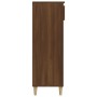 Brown oak plywood shoe rack furniture 40x36x105 cm by vidaXL, Shoe racks and shoe organizers - Ref: Foro24-819779, Price: 45,...