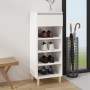 Glossy white plywood shoe cabinet 40x36x105 cm by vidaXL, Shoe racks and shoe organizers - Ref: Foro24-819774, Price: 53,36 €...