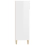 Glossy white plywood shoe cabinet 40x36x105 cm by vidaXL, Shoe racks and shoe organizers - Ref: Foro24-819774, Price: 53,36 €...