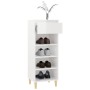 Glossy white plywood shoe cabinet 40x36x105 cm by vidaXL, Shoe racks and shoe organizers - Ref: Foro24-819774, Price: 53,36 €...