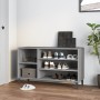 Sonoma gray plywood shoe cabinet 102x36x60 cm by vidaXL, Shoe racks and shoe organizers - Ref: Foro24-819754, Price: 61,99 €,...