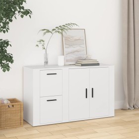 White plywood sideboard 100x33x59.5 cm by vidaXL, Sideboards - Ref: Foro24-820996, Price: 94,48 €, Discount: %