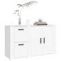 White plywood sideboard 100x33x59.5 cm by vidaXL, Sideboards - Ref: Foro24-820996, Price: 97,37 €, Discount: %