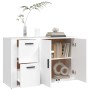 White plywood sideboard 100x33x59.5 cm by vidaXL, Sideboards - Ref: Foro24-820996, Price: 97,37 €, Discount: %