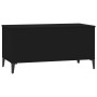 Mesa de centro madera contrachapada negro 90x44,5x45 cm de vidaXL, Mesas de centro - Ref: Foro24-819589, Precio: 70,99 €, Des...