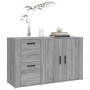 Aparador de madera contrachapada gris Sonoma 100x33x59,5 cm de vidaXL, Aparadores - Ref: Foro24-821002, Precio: 98,48 €, Desc...