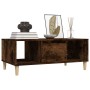 Smoked oak plywood coffee table 90x50x36.5 cm by vidaXL, Coffee table - Ref: Foro24-821065, Price: 46,79 €, Discount: %