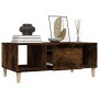 Smoked oak plywood coffee table 90x50x36.5 cm by vidaXL, Coffee table - Ref: Foro24-821065, Price: 46,79 €, Discount: %