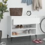 White plywood shoe cabinet 70x36x60 cm by vidaXL, Shoe racks and shoe organizers - Ref: Foro24-819764, Price: 66,99 €, Discou...