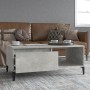 Concrete gray plywood coffee table 90x50x36.5 cm by vidaXL, Coffee table - Ref: Foro24-821056, Price: 68,20 €, Discount: %