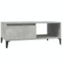 Concrete gray plywood coffee table 90x50x36.5 cm by vidaXL, Coffee table - Ref: Foro24-821056, Price: 68,20 €, Discount: %