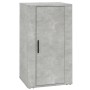 Aparador de madera contrachapada gris hormigón 40x33x70 cm de vidaXL, Aparadores - Ref: Foro24-819416, Precio: 51,99 €, Descu...