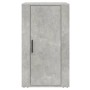 Aparador de madera contrachapada gris hormigón 40x33x70 cm de vidaXL, Aparadores - Ref: Foro24-819416, Precio: 51,99 €, Descu...