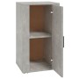 Aparador de madera contrachapada gris hormigón 40x33x70 cm de vidaXL, Aparadores - Ref: Foro24-819416, Precio: 51,99 €, Descu...