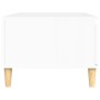 Glossy white plywood coffee table 90x50x36.5 cm by vidaXL, Coffee table - Ref: Foro24-821046, Price: 48,74 €, Discount: %