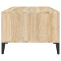 Mesa de centro madera contrachapada roble Sonoma 90x50x36,5 cm de vidaXL, Mesas de centro - Ref: Foro24-821071, Precio: 70,98...