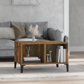 Smoked oak plywood coffee table 60x50x36.5 cm by vidaXL, Coffee table - Ref: Foro24-821041, Price: 32,75 €, Discount: %