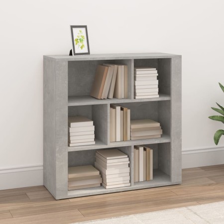 Aparador de madera contrachapada gris hormigón 80x30x80 cm de vidaXL, Aparadores - Ref: Foro24-819488, Precio: 55,99 €, Descu...