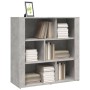 Aparador de madera contrachapada gris hormigón 80x30x80 cm de vidaXL, Aparadores - Ref: Foro24-819488, Precio: 55,99 €, Descu...