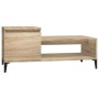 Mesa de centro madera contrachapada roble Sonoma 100x50x45 cm de vidaXL, Mesas de centro - Ref: Foro24-821135, Precio: 47,08 ...