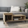 Oak Sonoma plywood coffee table 100x50x45 cm by vidaXL, Coffee table - Ref: Foro24-821135, Price: 47,08 €, Discount: %