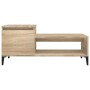 Oak Sonoma plywood coffee table 100x50x45 cm by vidaXL, Coffee table - Ref: Foro24-821135, Price: 47,08 €, Discount: %