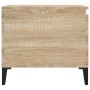 Mesa de centro madera contrachapada roble Sonoma 100x50x45 cm de vidaXL, Mesas de centro - Ref: Foro24-821135, Precio: 47,08 ...