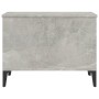 Mesa de centro madera contrachapada gris hormigón 60x44,5x45 cm de vidaXL, Mesas de centro - Ref: Foro24-819576, Precio: 66,7...