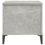 Mesa de centro madera contrachapada gris hormigón 60x44,5x45 cm de vidaXL, Mesas de centro - Ref: Foro24-819576, Precio: 66,7...