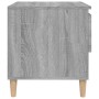 Bedside tables 2 units gray Sonoma plywood 50x46x50 cm by vidaXL, Nightstands - Ref: Foro24-819545, Price: 83,90 €, Discount: %