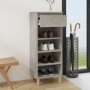 Mueble zapatero madera contrachapada gris hormigón 40x36x105 cm de vidaXL, Zapateros y organizadores de calzado - Ref: Foro24...