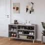 Shoe cabinet made of gray Sonoma plywood wood 102x36x60 cm by vidaXL, Shoe racks and shoe organizers - Ref: Foro24-819746, Pr...