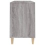 Mueble zapatero madera contrachapada gris Sonoma 102x36x60 cm de vidaXL, Zapateros y organizadores de calzado - Ref: Foro24-8...