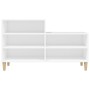 Mueble zapatero madera contrachapada blanco 102x36x60 cm de vidaXL, Zapateros y organizadores de calzado - Ref: Foro24-819724...