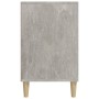 Mueble zapatero madera contrachapada gris hormigón 102x36x60 cm de vidaXL, Zapateros y organizadores de calzado - Ref: Foro24...