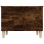 Mesa de centro madera contrachapada roble ahumado 60x44,5x45 cm de vidaXL, Mesas de centro - Ref: Foro24-819569, Precio: 61,9...