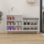 Glossy white plywood shoe cabinet 102x36x60 cm by vidaXL, Shoe racks and shoe organizers - Ref: Foro24-819726, Price: 57,67 €...