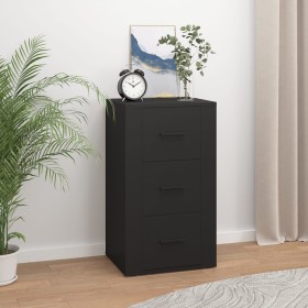 Sperrholz Anrichte schwarz 40x33x70 cm von vidaXL, Sideboards - Ref: Foro24-819421, Preis: 65,57 €, Rabatt: %