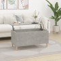 Concrete gray plywood coffee table 90x44.5x45 cm by vidaXL, Coffee table - Ref: Foro24-819584, Price: 68,58 €, Discount: %