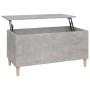 Concrete gray plywood coffee table 90x44.5x45 cm by vidaXL, Coffee table - Ref: Foro24-819584, Price: 68,58 €, Discount: %