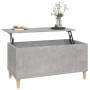 Concrete gray plywood coffee table 90x44.5x45 cm by vidaXL, Coffee table - Ref: Foro24-819584, Price: 68,58 €, Discount: %