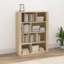 Aparador madera contrachapada color roble Sonoma 80x30x106 cm de vidaXL, Aparadores - Ref: Foro24-819495, Precio: 64,98 €, De...