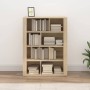 Aparador madera contrachapada color roble Sonoma 80x30x106 cm de vidaXL, Aparadores - Ref: Foro24-819495, Precio: 64,99 €, De...