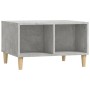 Mesa de centro madera contrachapada gris hormigón 60x50x36,5 cm de vidaXL, Mesas de centro - Ref: Foro24-821032, Precio: 33,0...