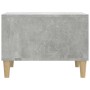 Mesa de centro madera contrachapada gris hormigón 60x50x36,5 cm de vidaXL, Mesas de centro - Ref: Foro24-821032, Precio: 31,6...