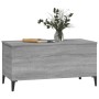 Sonoma gray plywood coffee table 90x44.5x45 cm by vidaXL, Coffee table - Ref: Foro24-819594, Price: 70,49 €, Discount: %