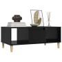 Mesa de centro madera contrachapada negro 90x50x36,5 cm de vidaXL, Mesas de centro - Ref: Foro24-821061, Precio: 47,87 €, Des...