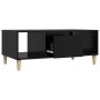 Mesa de centro madera contrachapada negro 90x50x36,5 cm de vidaXL, Mesas de centro - Ref: Foro24-821061, Precio: 47,87 €, Des...